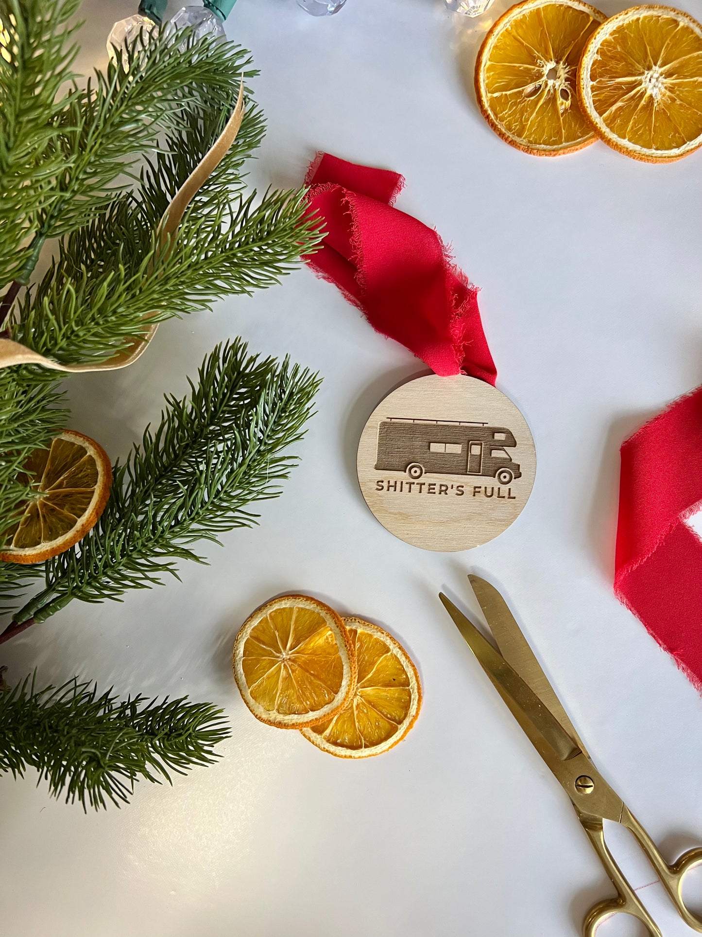 Shitter's Full Christmas Ornament