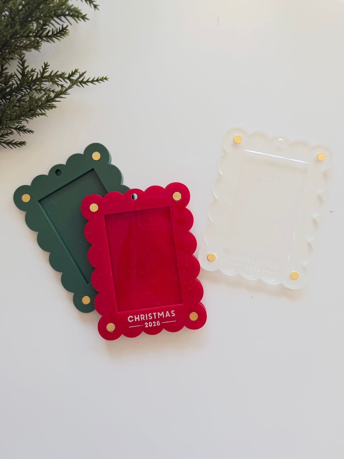 Magnetic Photo Frame Ornament