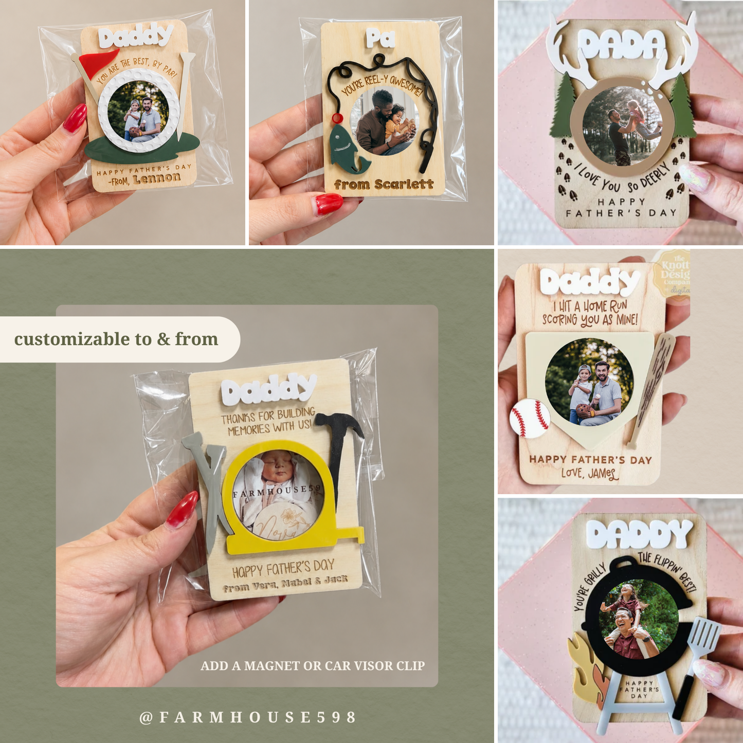 Father's Day Photo Frames