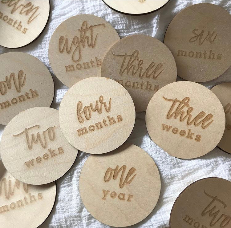Laser Engraved Milestones