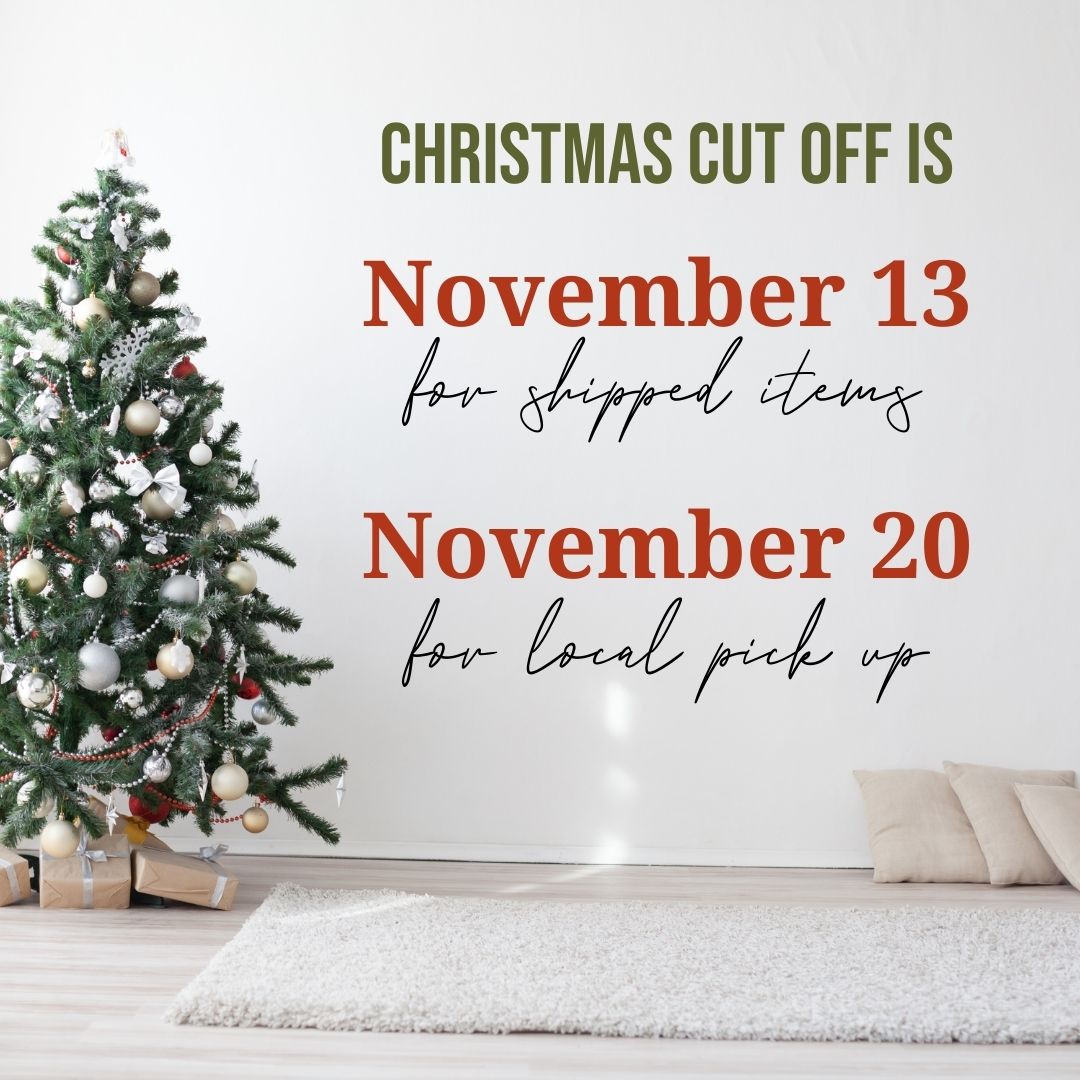 2020 Christmas Cut Off Information