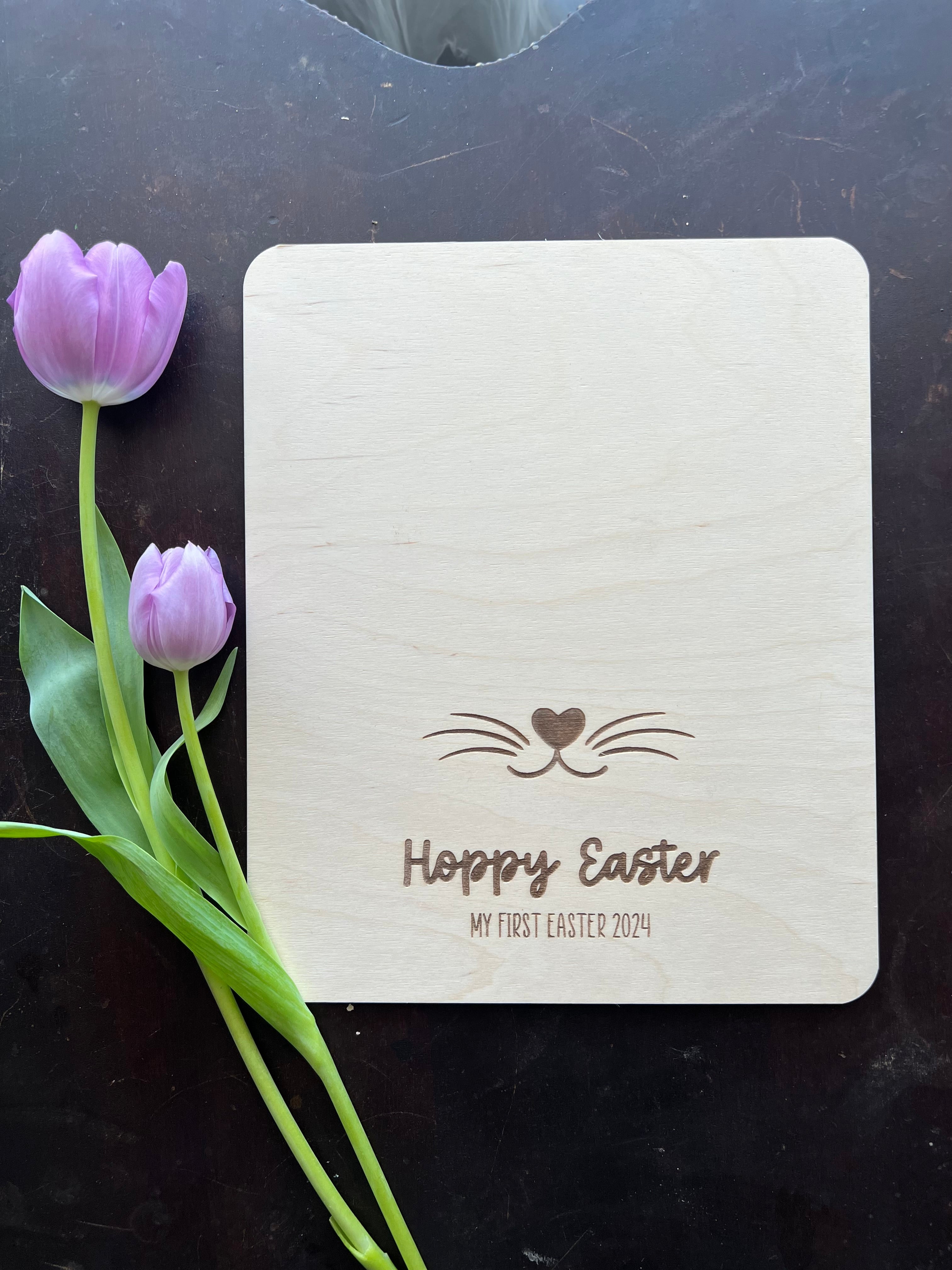 First Easter Footprint/Handprint DIY Sign