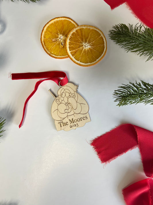 Christmas Vacation Santa Ornament