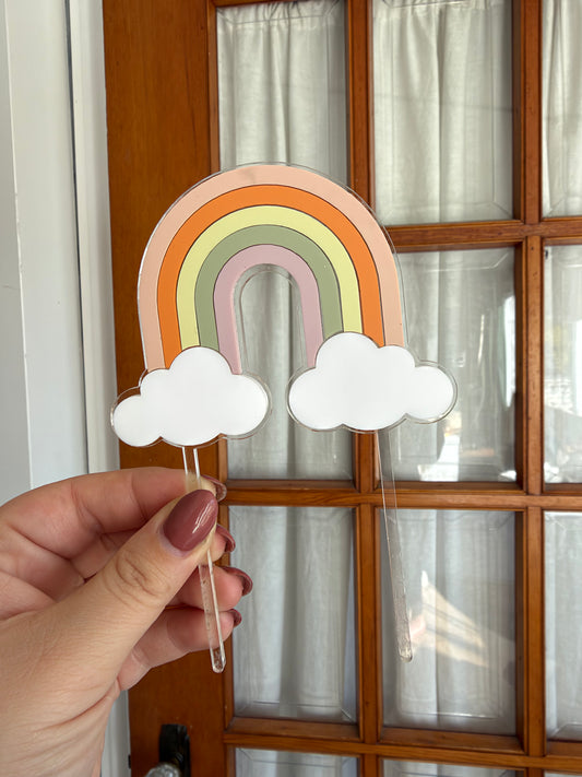 Rainbow Cake Topper