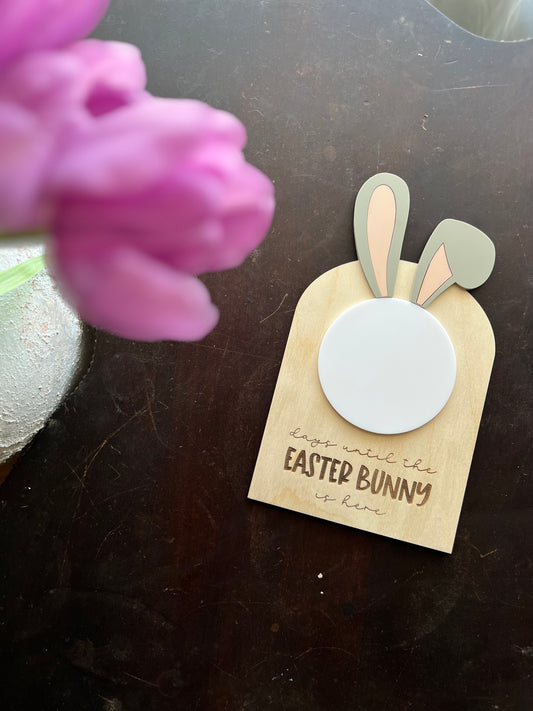 Countdown to Easter Dry Erase Board