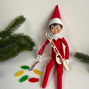 Elf of the Shelf Fishing Rod