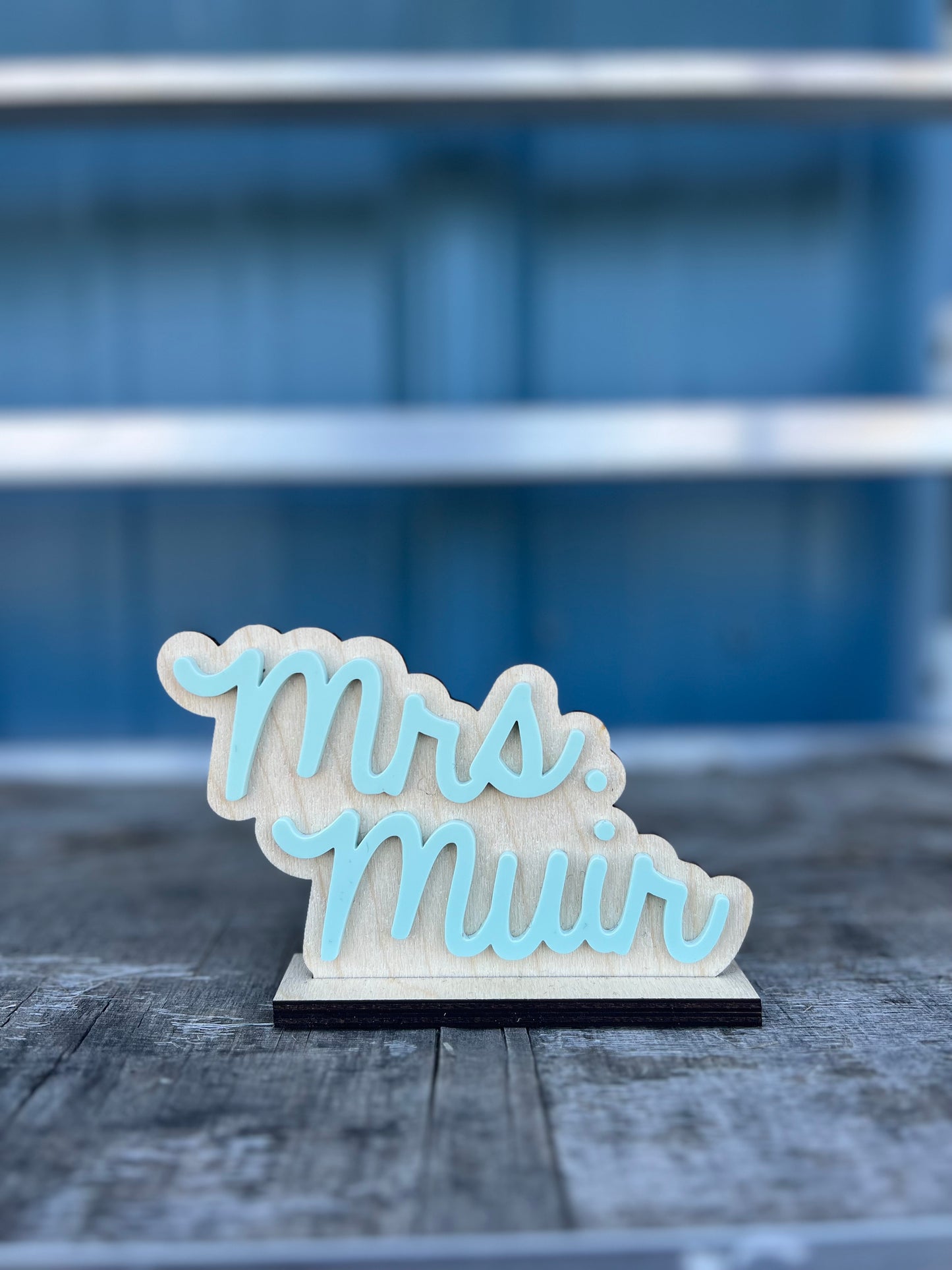 Teacher Name Signs for Desk