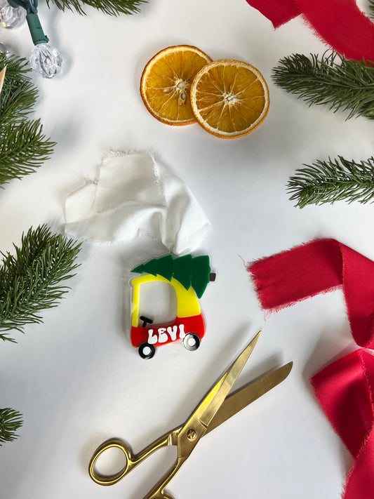 Cozy Coupe Ornament with Custom Name