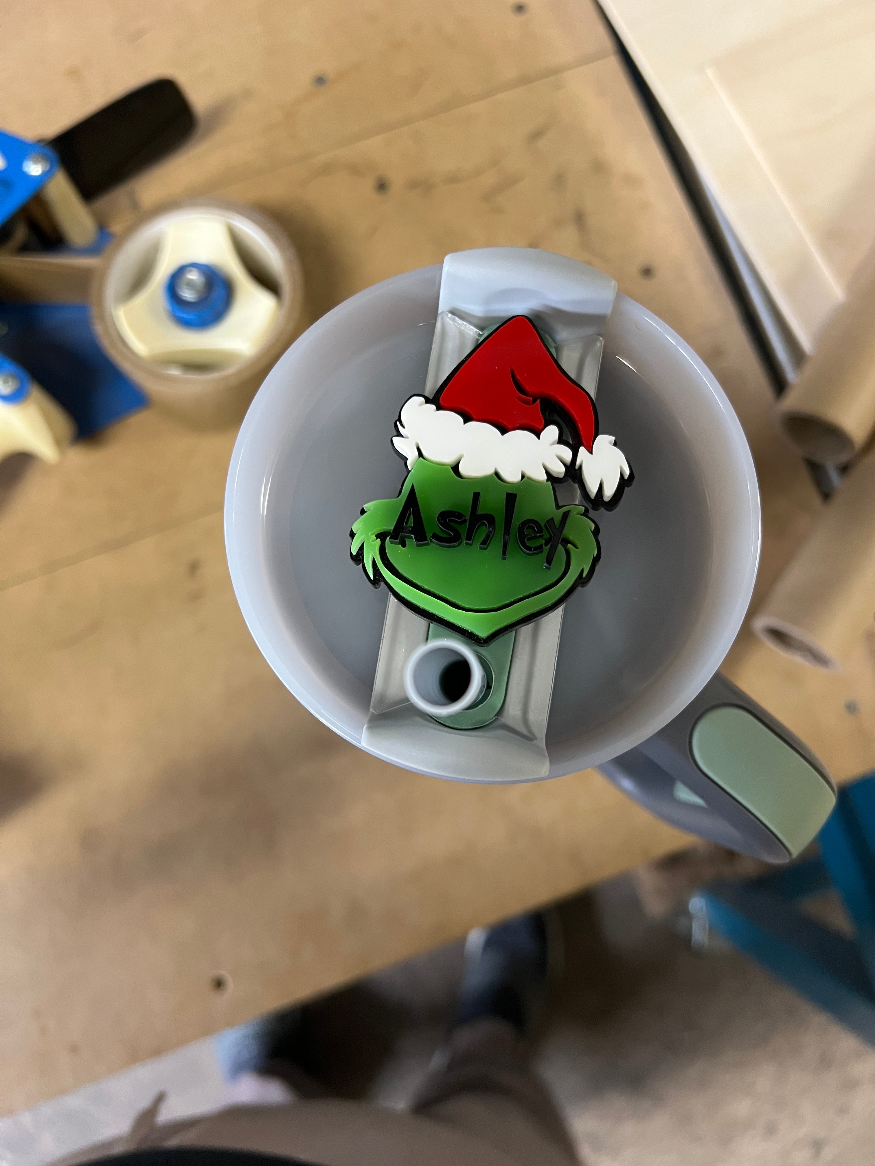 Grinch Stanley Topper