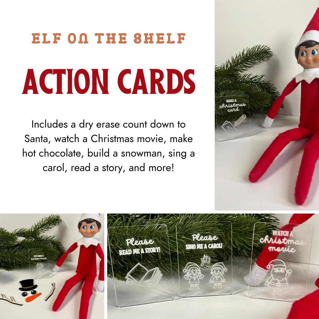 Elf of the Shelf Action Cards