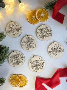 Teacher Ornament