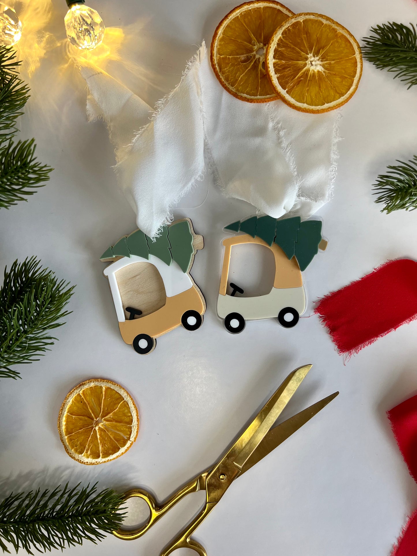Cozy Coupe Ornament with Custom Name