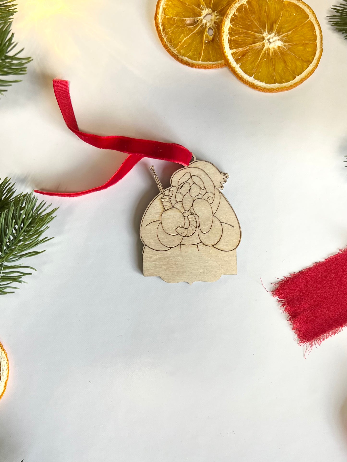 Christmas Vacation Santa Ornament