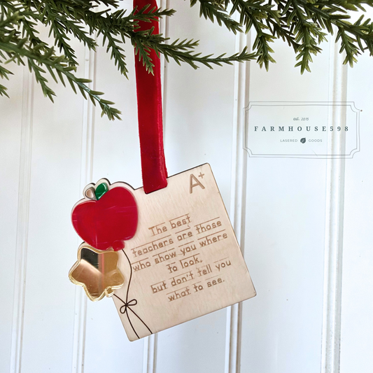 Teacher Appreciation Ornament