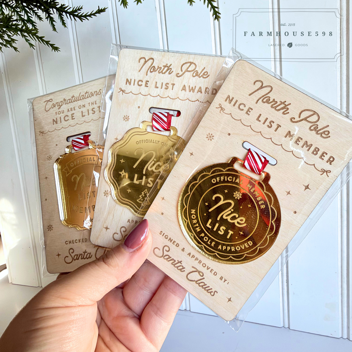 Nice List Awards - 3 Styles