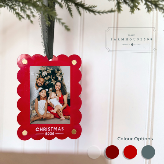 Magnetic Photo Frame Ornament
