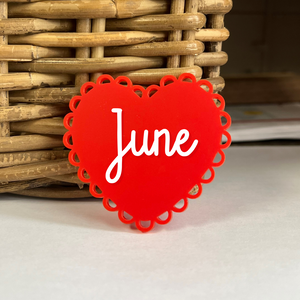 Valentines Tags - 3D