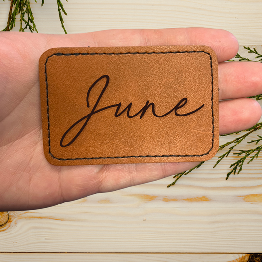 Iron on Leather Patch