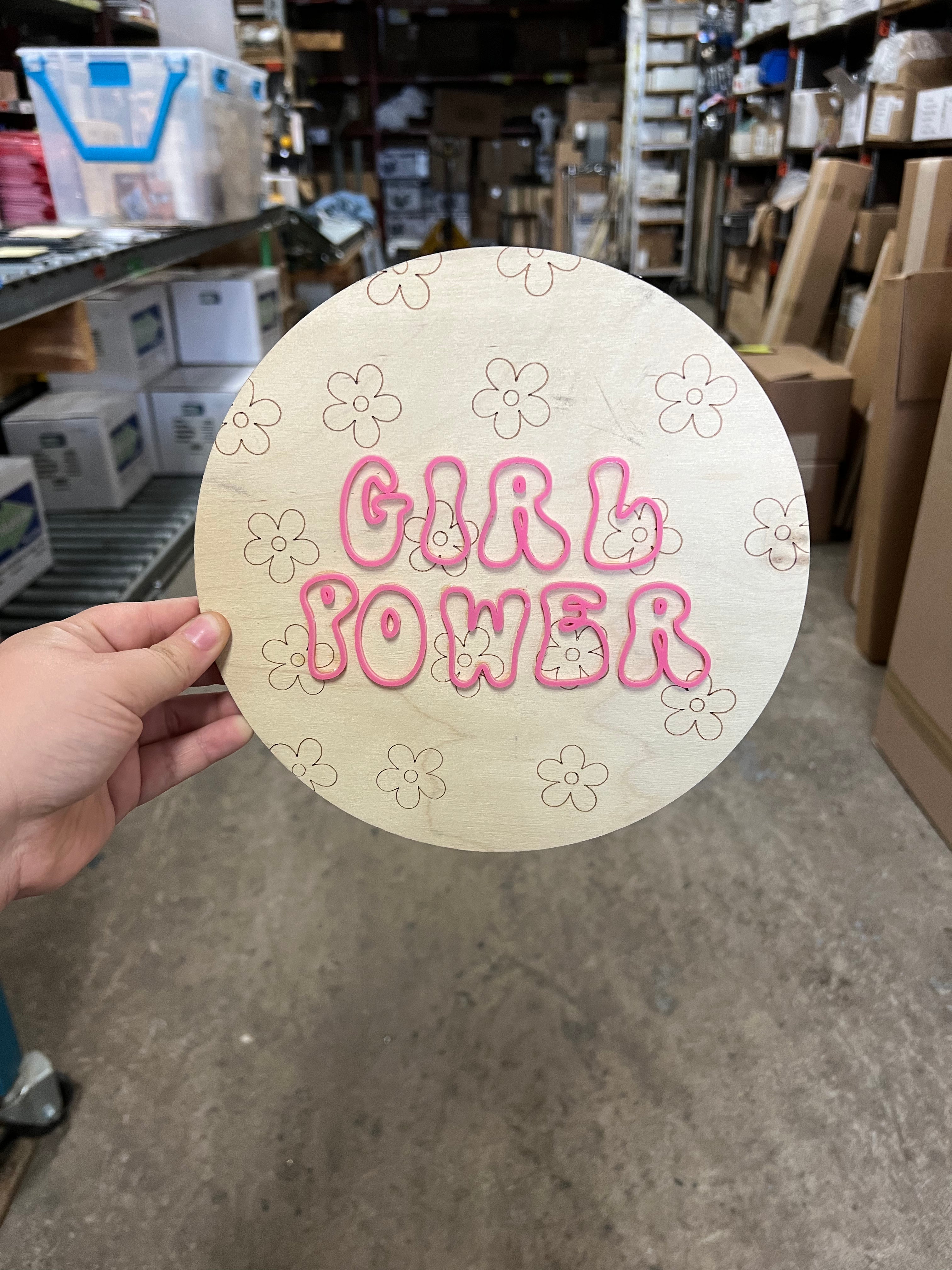 RST Girl Power Sign