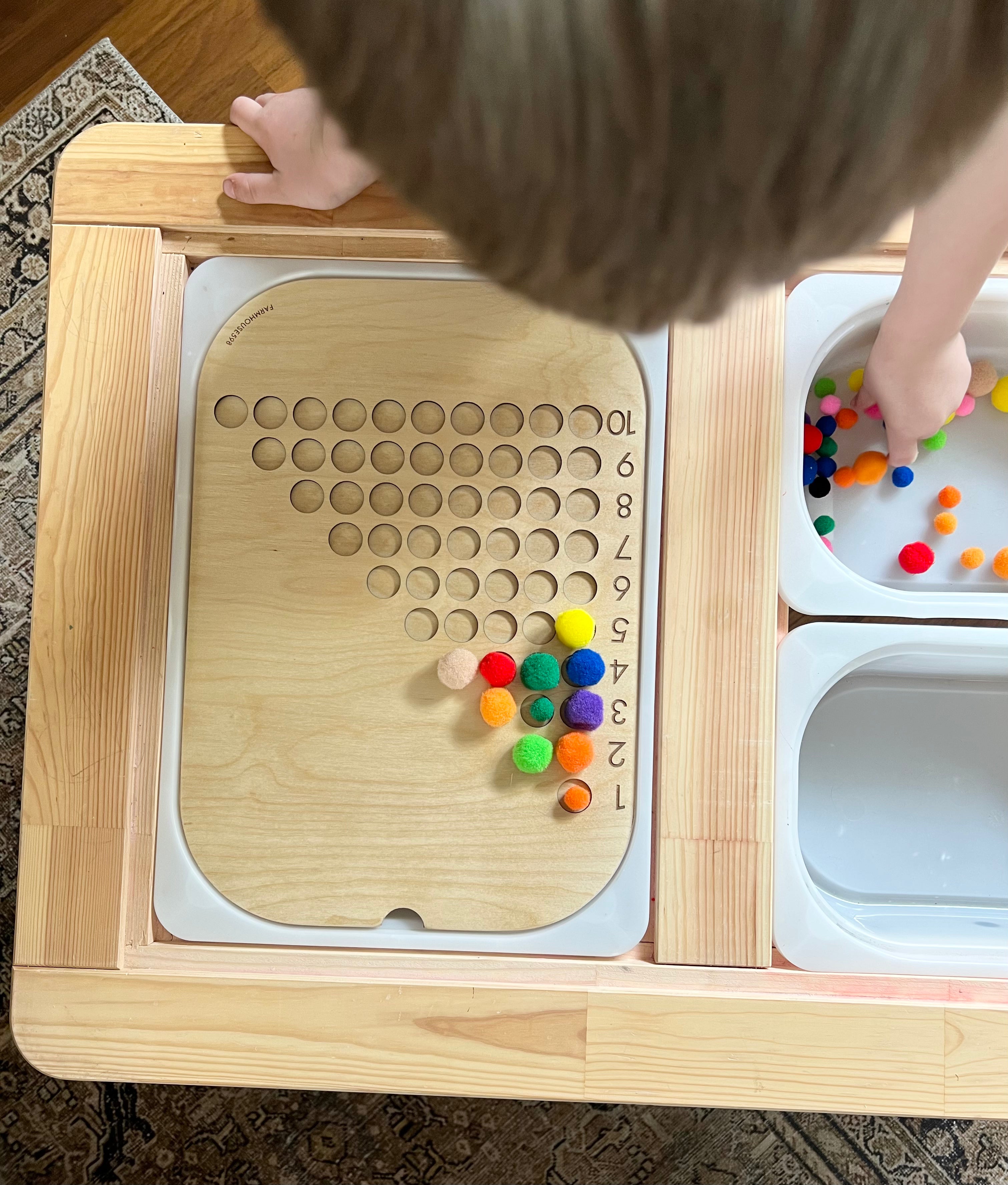 Number Sorting Trofast Lid