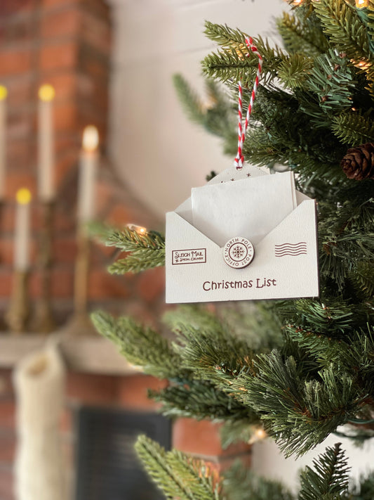 Christmas List Ornament - CUSTOM