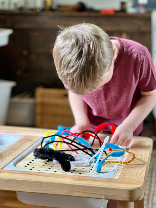 Peg Board Lid