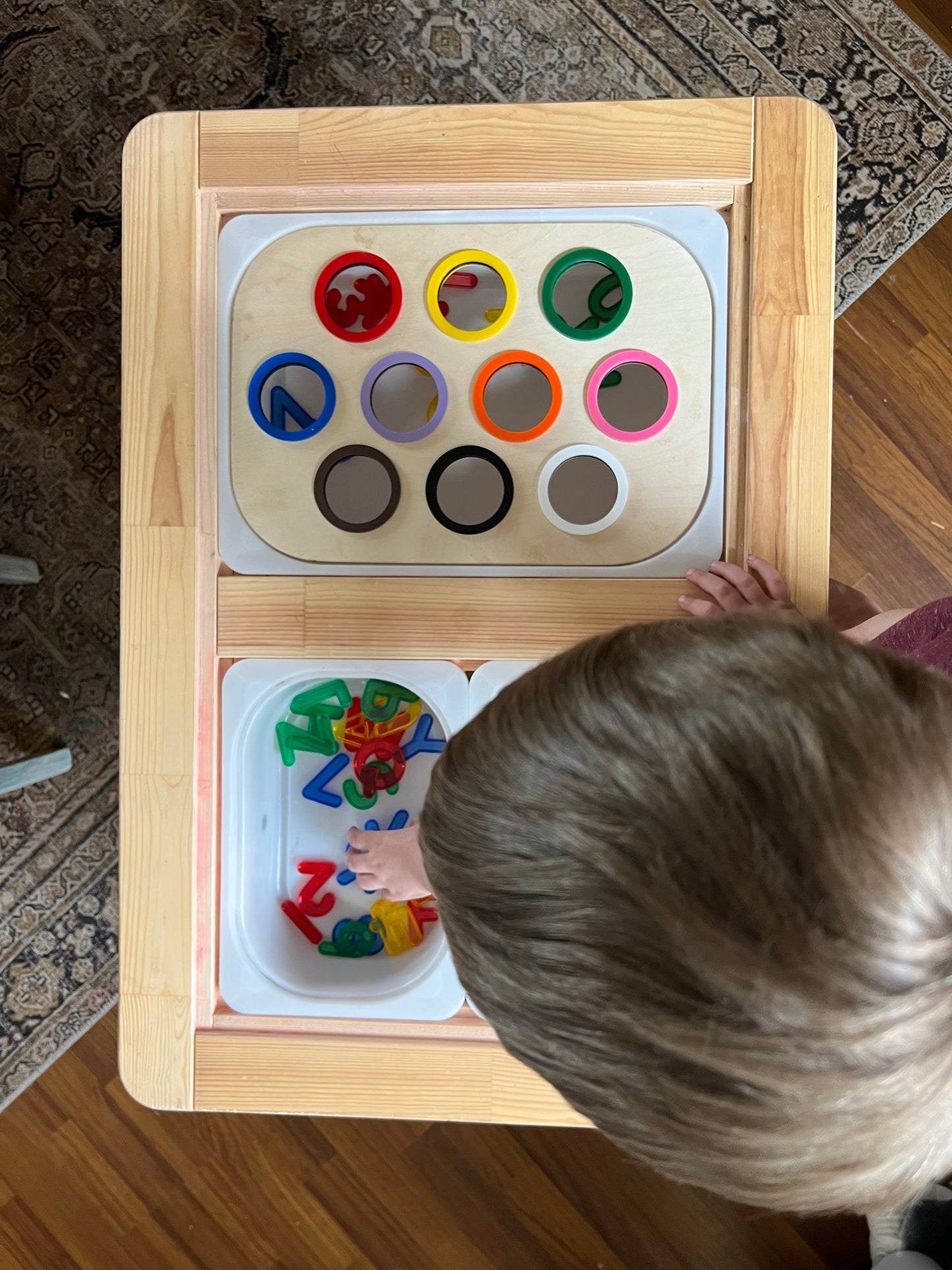 Colour Sorting Trofast Lid