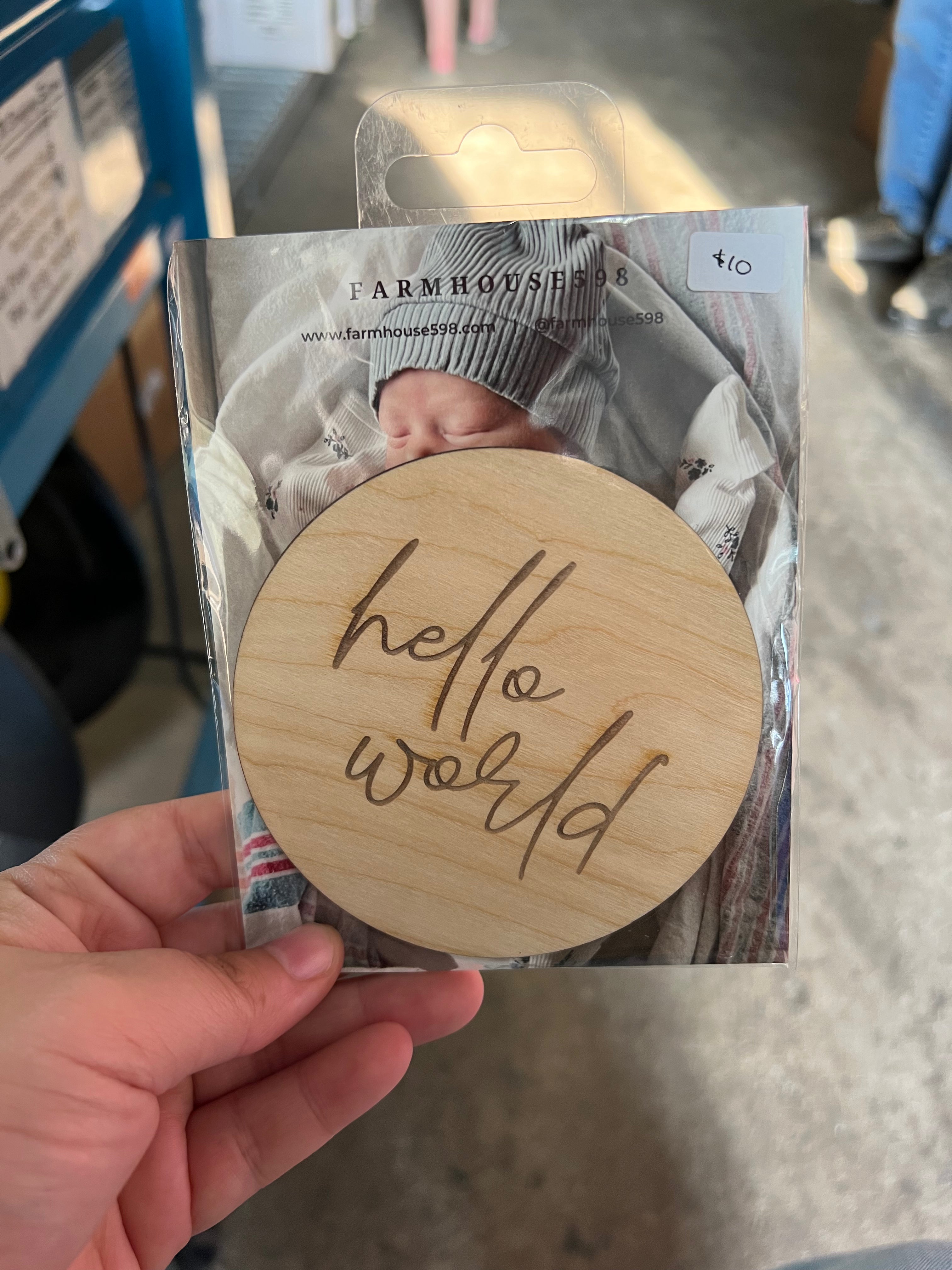 RTS Announcement Sign - Hello World