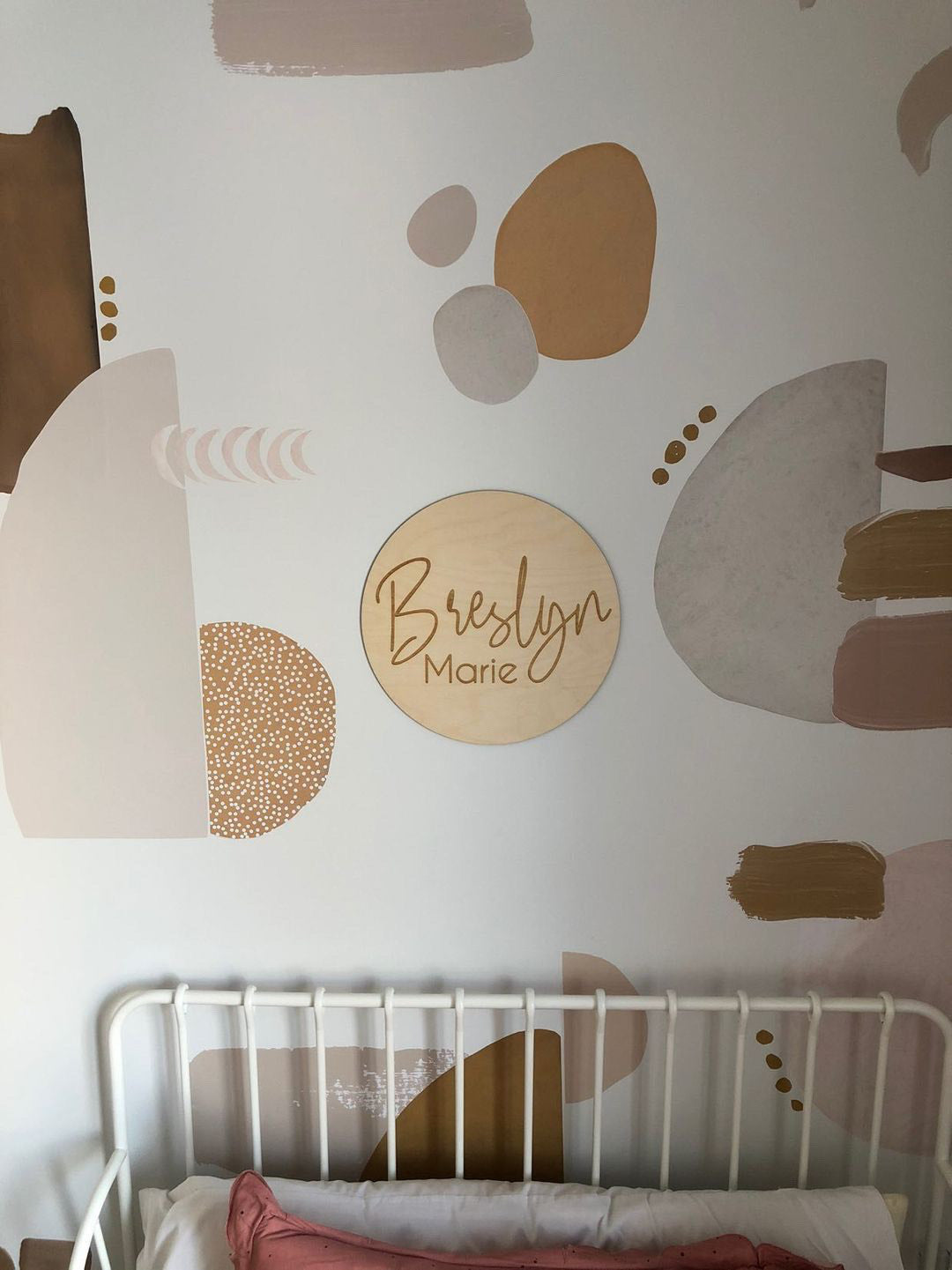 Laser Engraved Name Sign