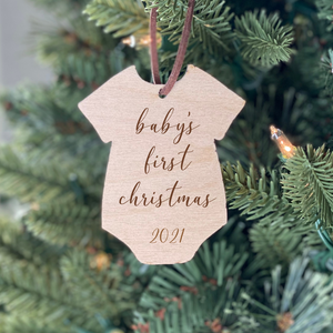 Baby's First Christmas Ornament