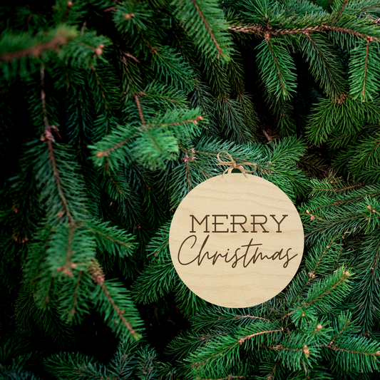 Merry Christmas Ornament