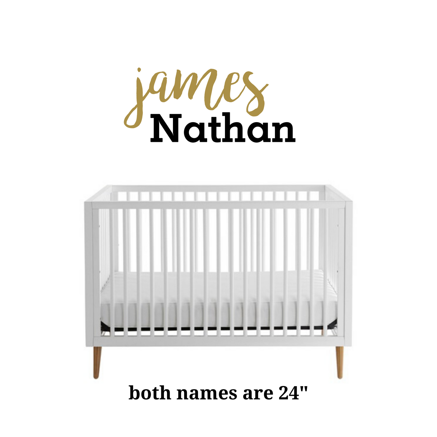 Double Name Cut Out
