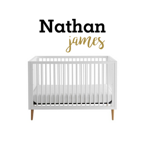 DIY Double Name Cut Out