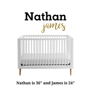 DIY Double Name Cut Out