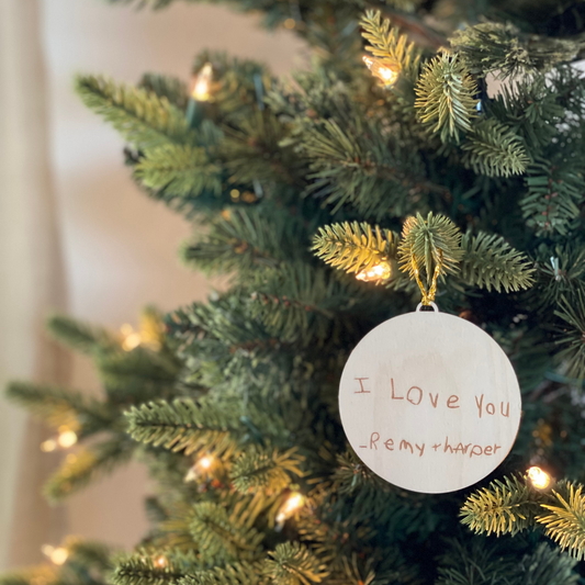 Hand Drawn Written Ornament