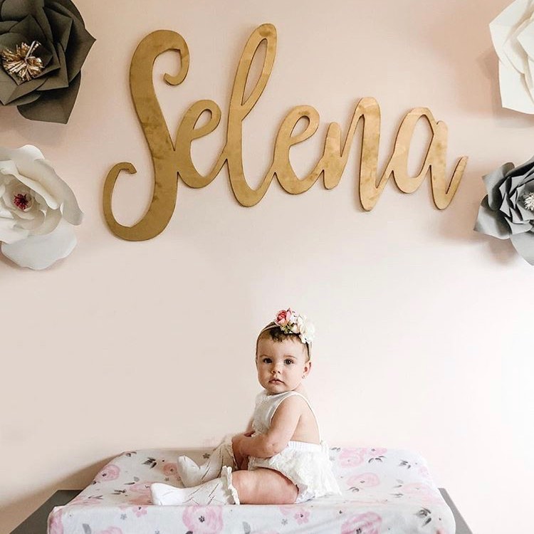 36" Name Cut Out