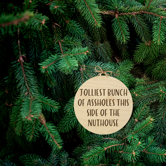 Jolliest Bunch Christmas Ornament