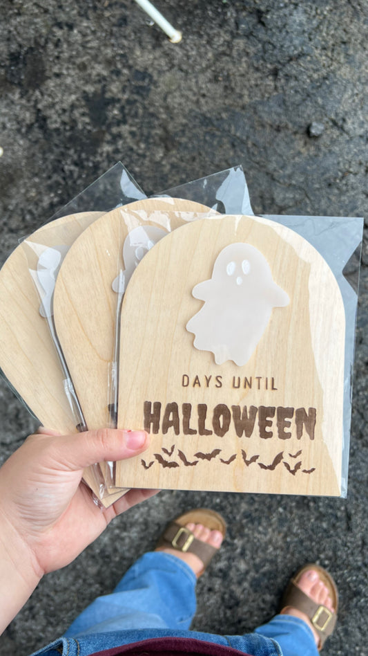 Halloween Dry Erase Countdown