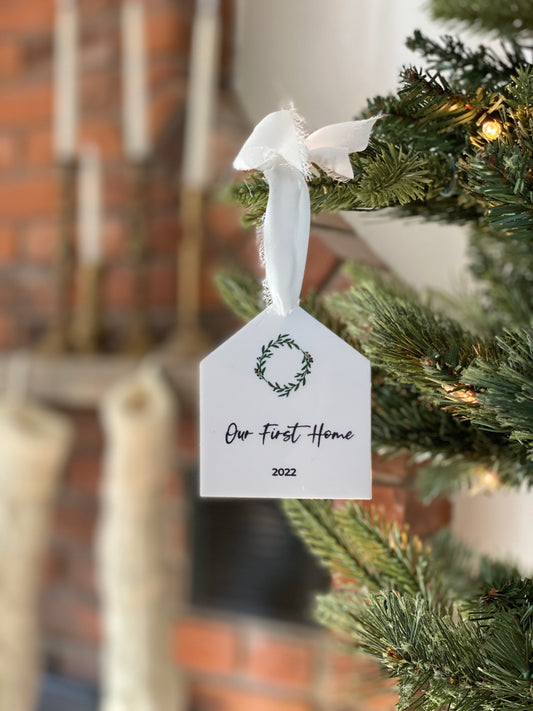 First Home Ornament