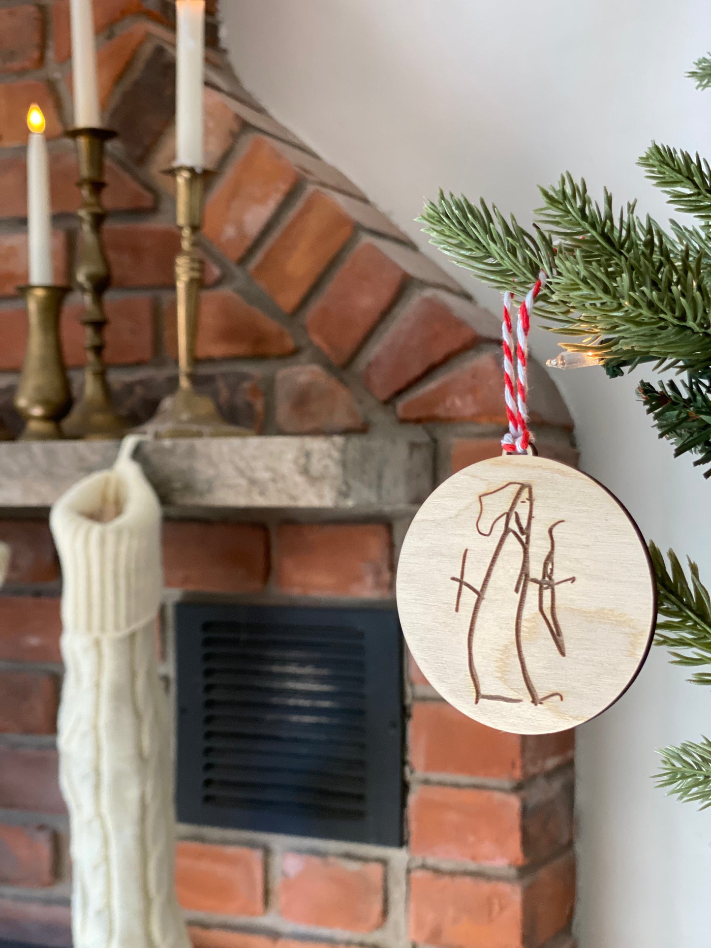 Hand Drawn Written Ornament