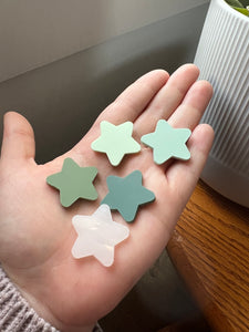 Green Star Charms
