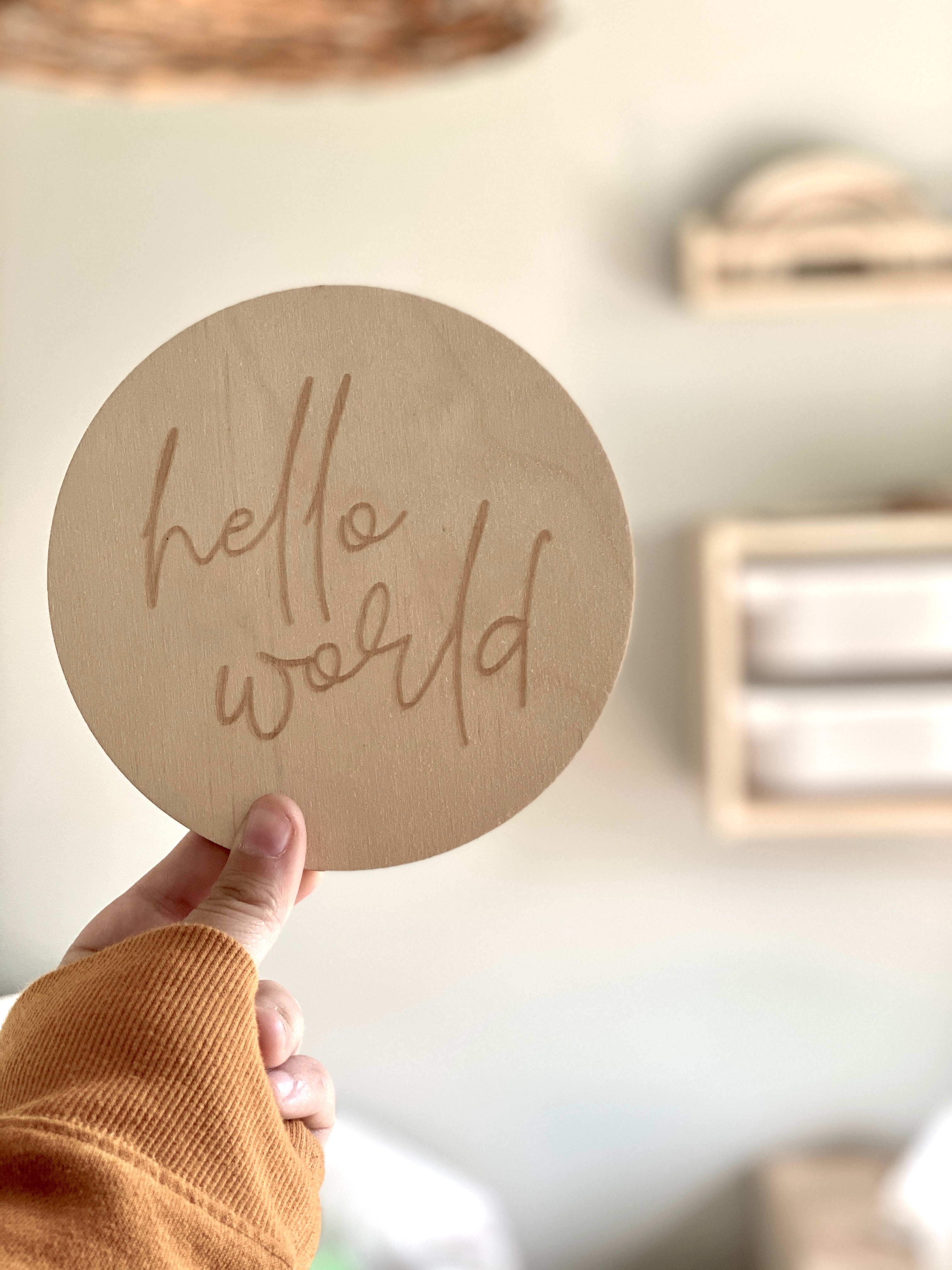 Hello World 6” disc