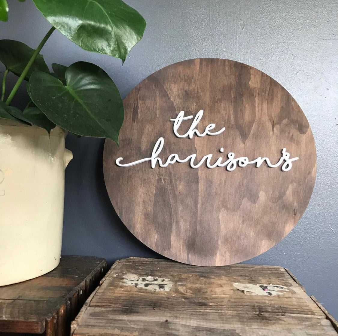3D Circle Sign