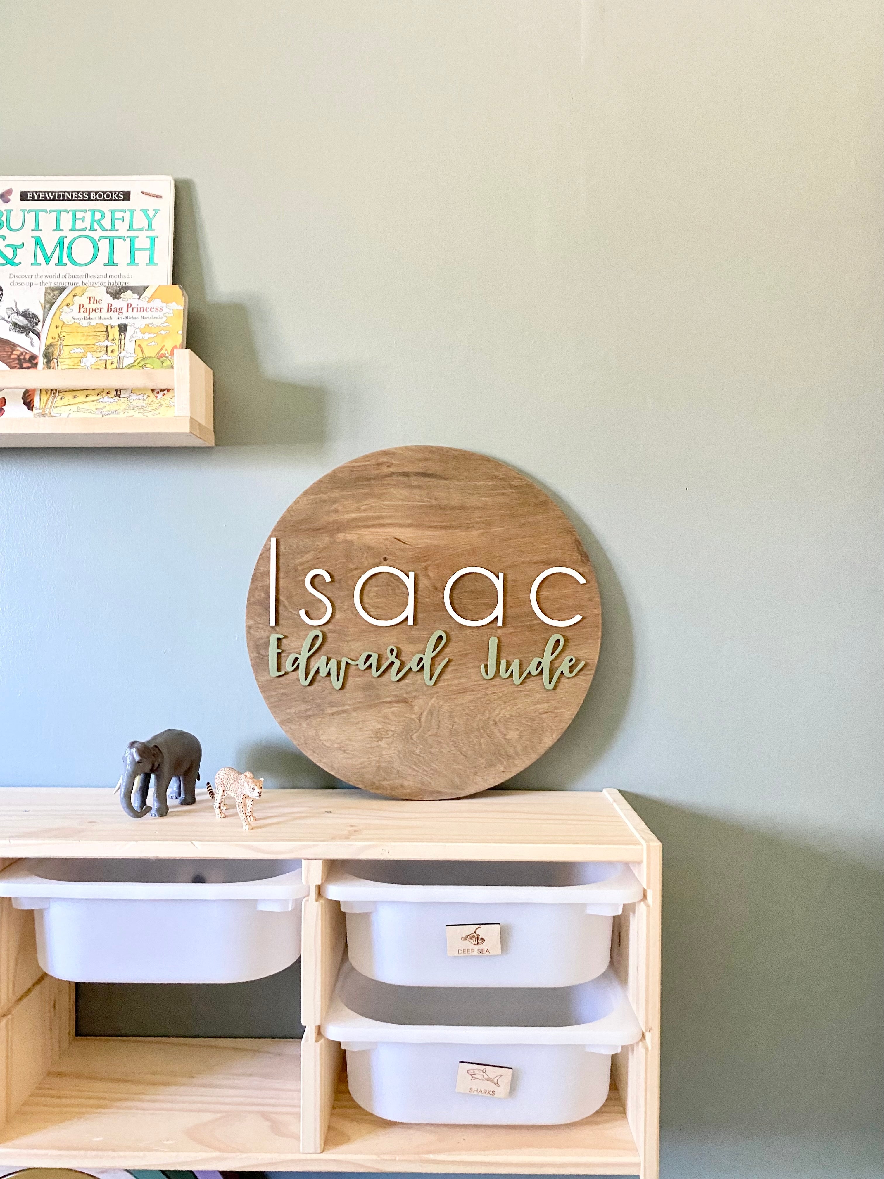 3D Circle Sign