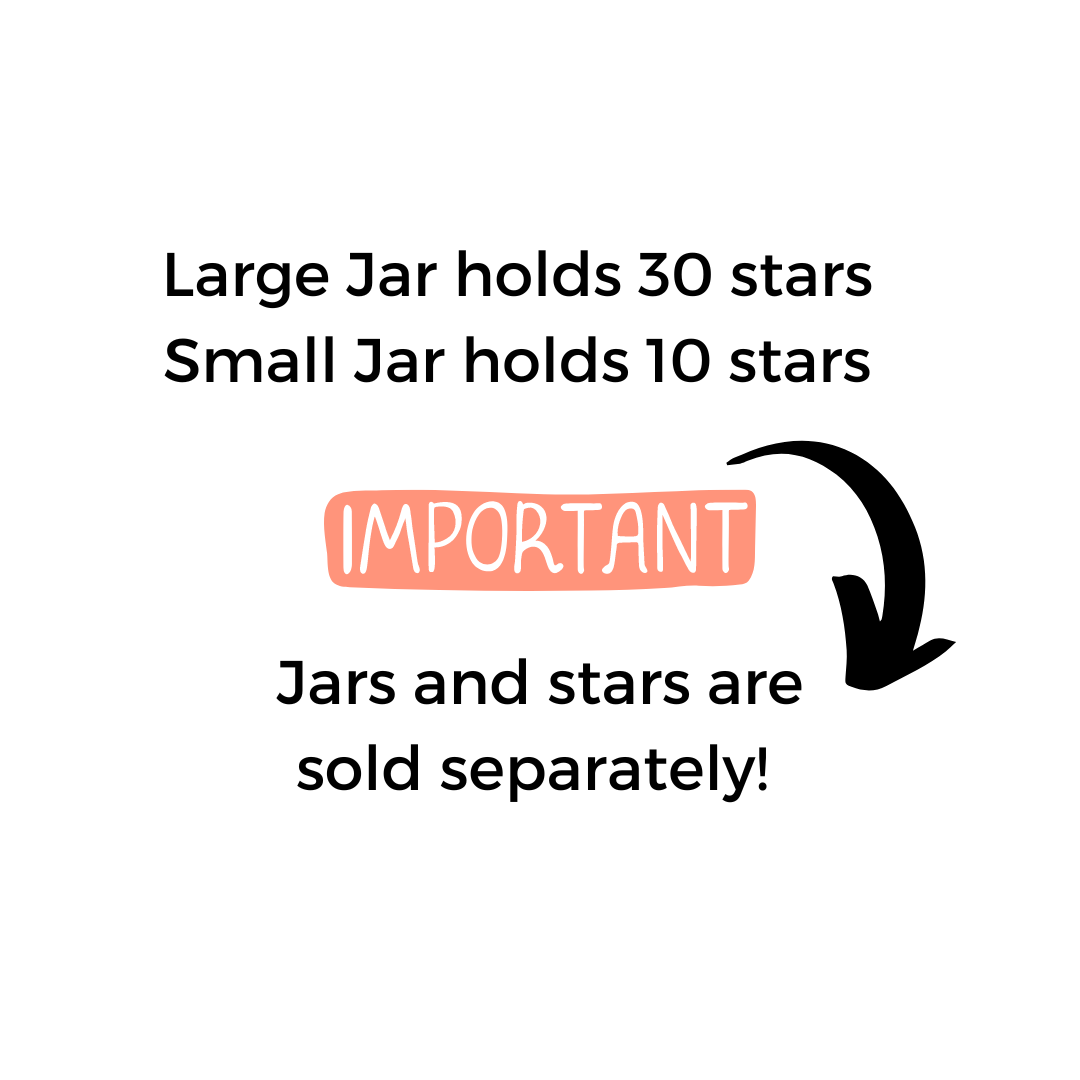 Large Star Jar