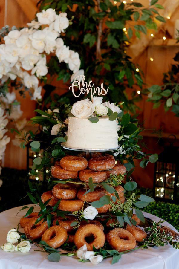 Custom Last Name Cake Topper