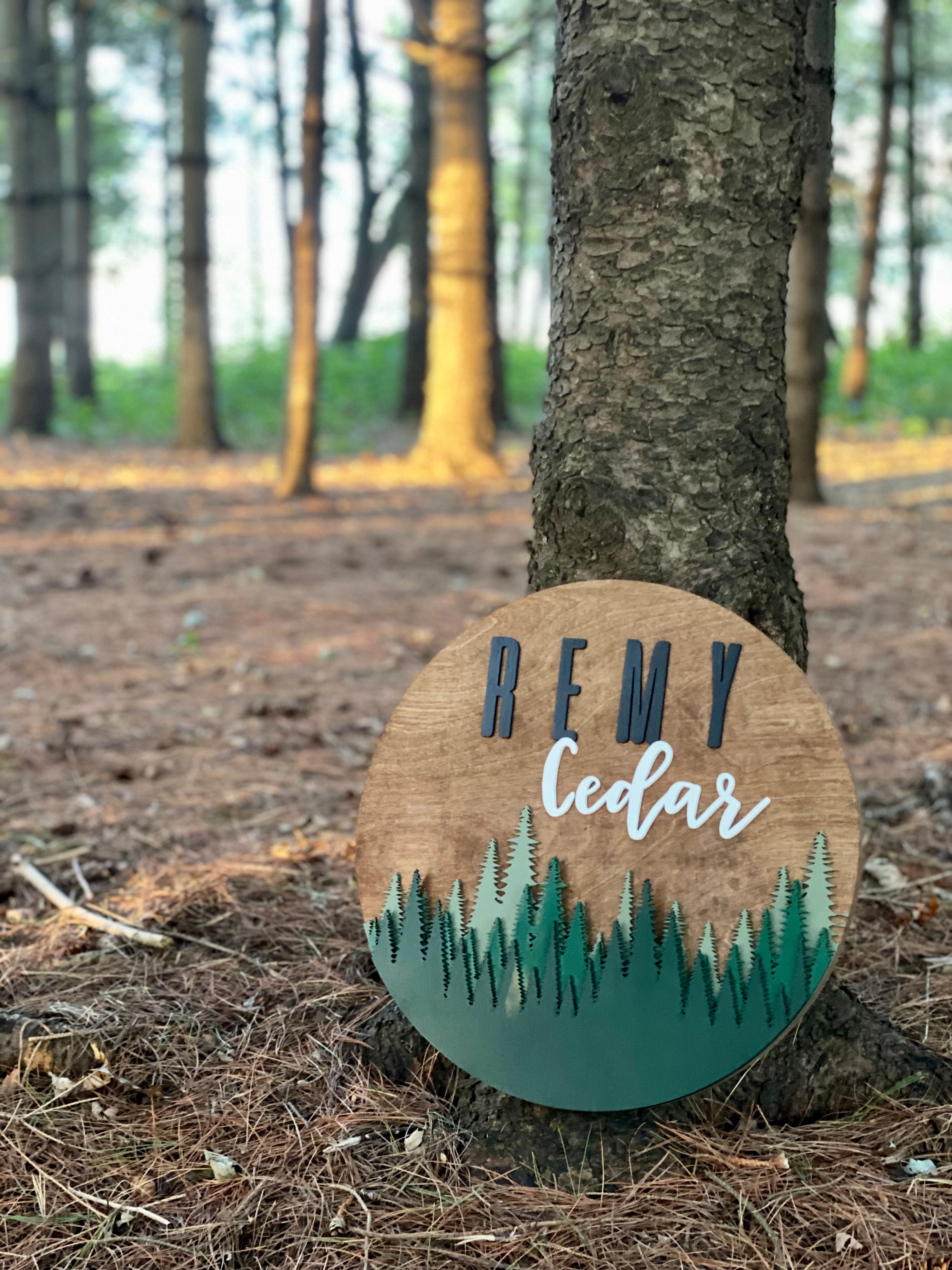 3D Circle Sign