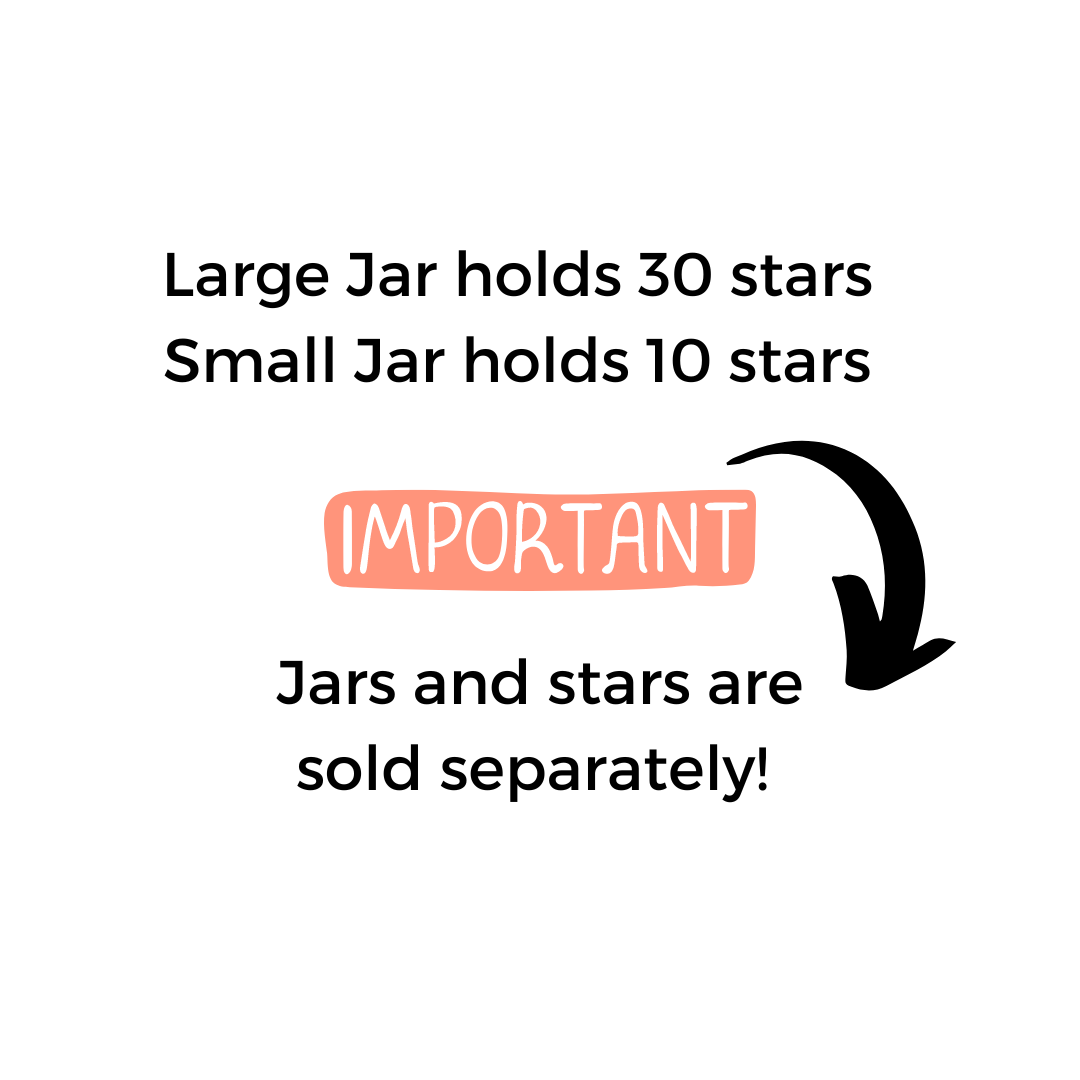 Potty Reward Jar Inserts