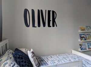 36" Name Cut Out